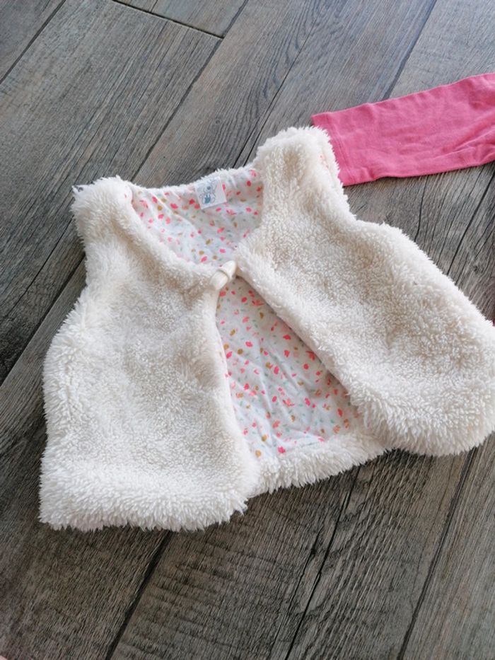 Lot sous pull gilet sans manche - photo numéro 3