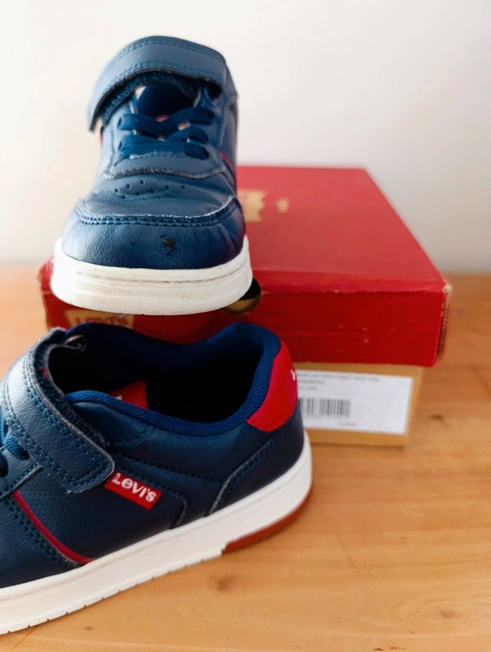 Basket sneakers Levis bleu/rouge t.29 🐎 - photo numéro 4