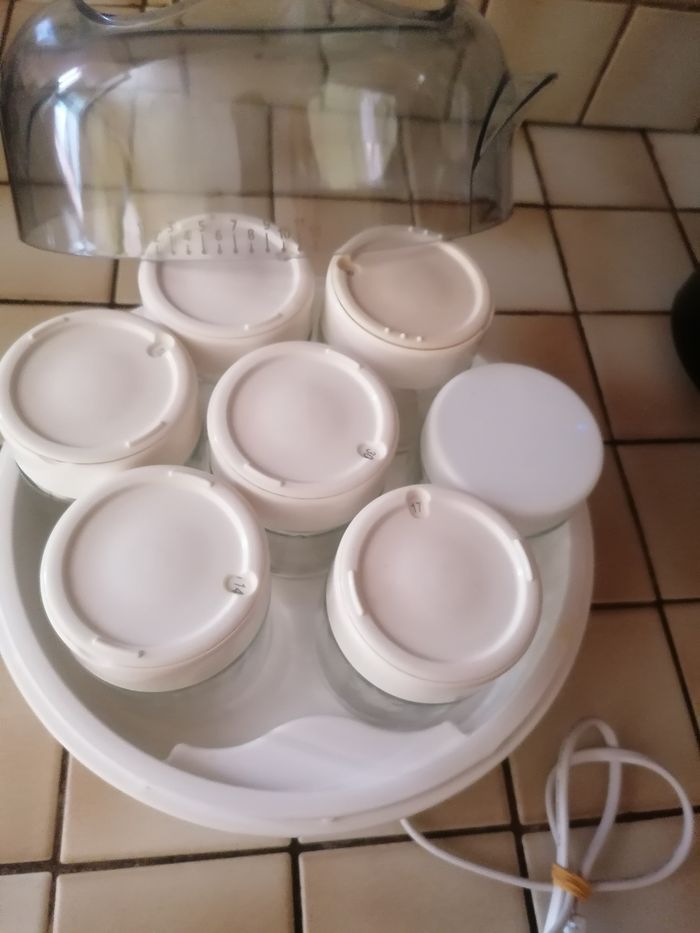 Yaourtière moulinex 7 pots en verre - photo numéro 2
