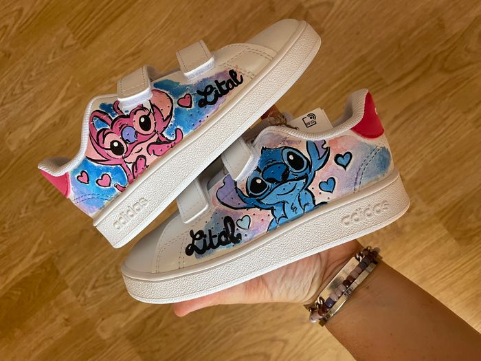 Basket Customisées Stitch - photo numéro 3