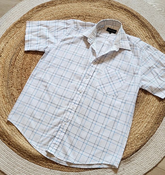 Chemise à manches courtes homme - Lorenzo Di DAKKA - Taille L
- Blanc et Bleu / Très bon état - photo numéro 2