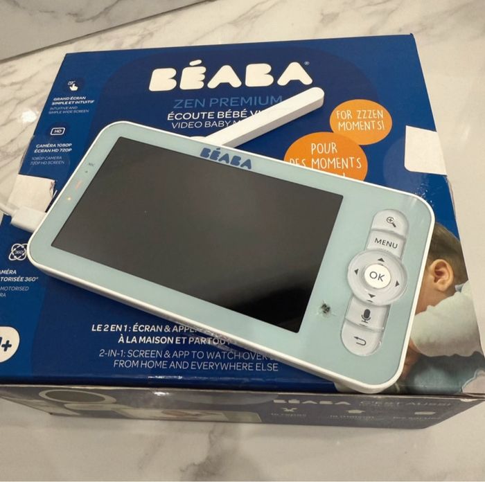 Moniteur parent écran de babyphone Béaba Zen Premium. Vendu seul. - photo numéro 3