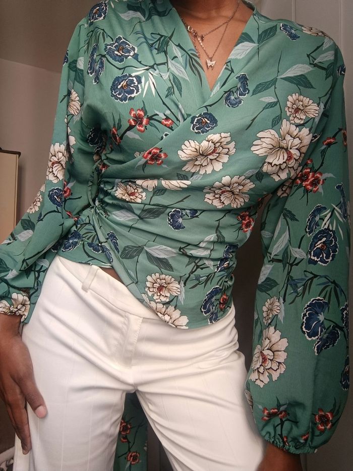 Blouse florale Primark - photo numéro 3