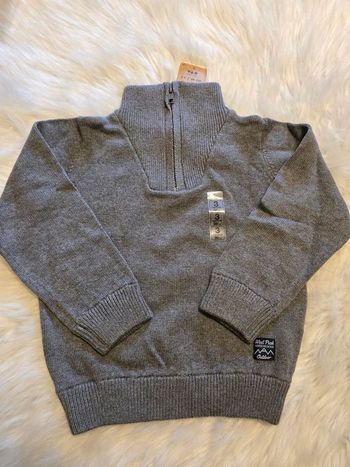 Neuf (non porté)🏷💙💙🤩😍 superbe pull camionneur 3 ans garçon 💙💙🤩😍