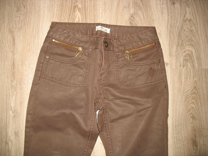 PANTALON DROIT MARRON FILLE "DDP" - 16 ANS - n°01 - photo numéro 5