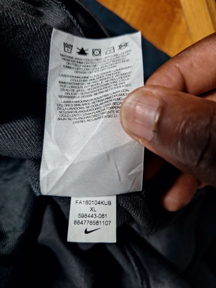 veste nike vintage - gris anthracite homme - taille XL full broderie (469) - photo numéro 12
