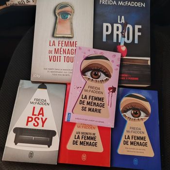 📚 Intégrale Freida Mcfadden lot 6 romans neufs (thriller psychologique) 📚