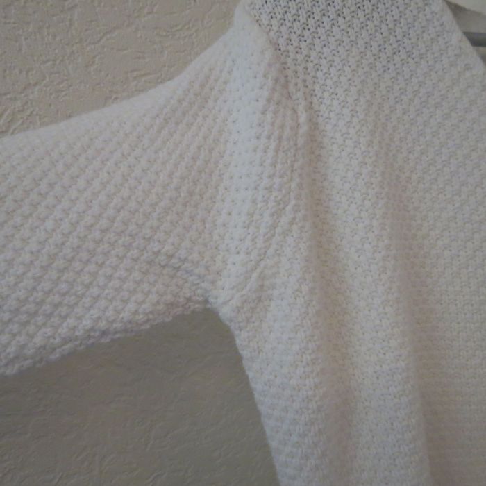 Pull Blanc du Nil – Taille T2 / 38 – 100% Coton - photo numéro 3
