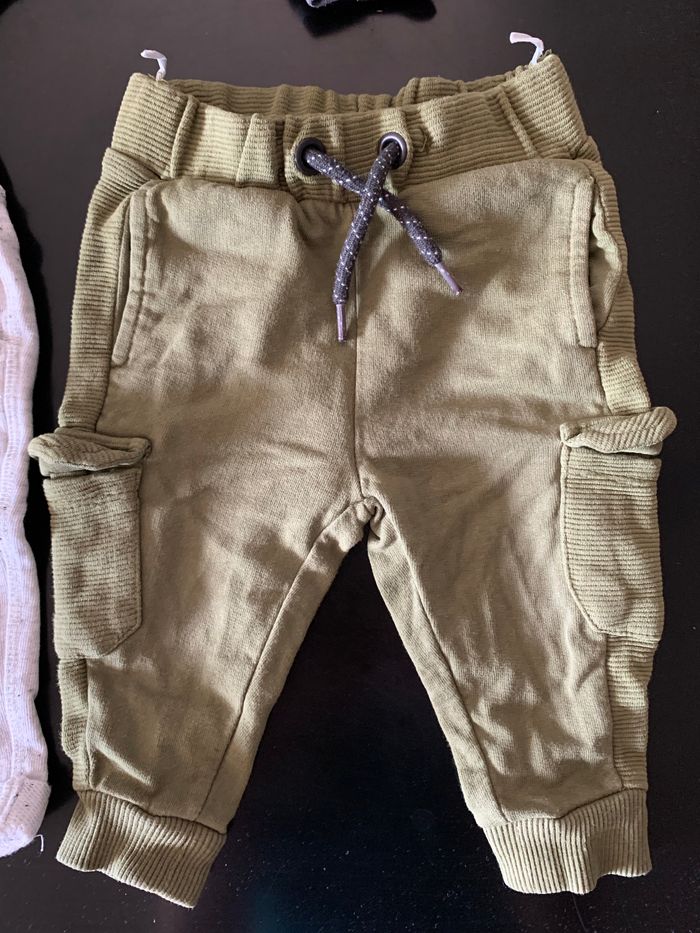 Lot de 7 pantalons joggings 6 mois jean carreaux - photo numéro 2