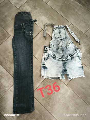 Pantalon et salopette de grossesse T36