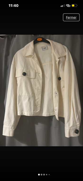veste en jean 