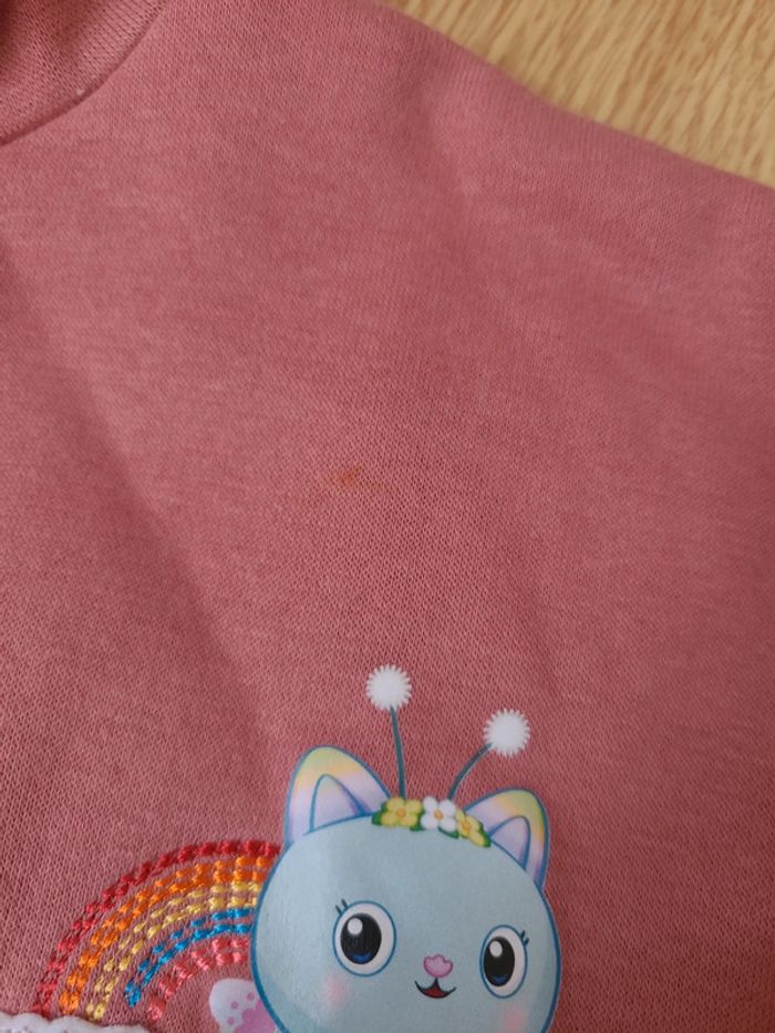 Lot vêtements fille 4ans tee-shirts robe pyjama débardeur - photo numéro 3