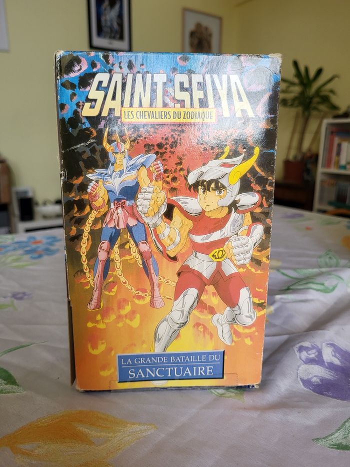 Cassettes vhs chevaliers du zodiaque - photo numéro 5