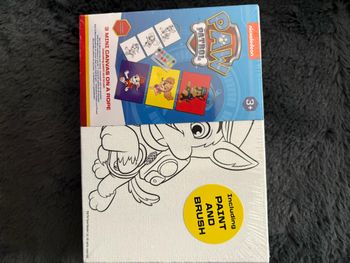 Pat'Patrouille - Paw Patrol Junior Toile a peindre 2 pièces