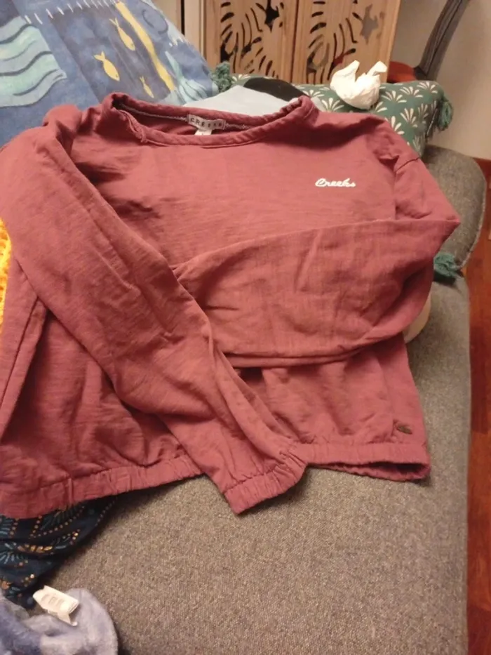 Sweat court Creeks taille S - photo numéro 4