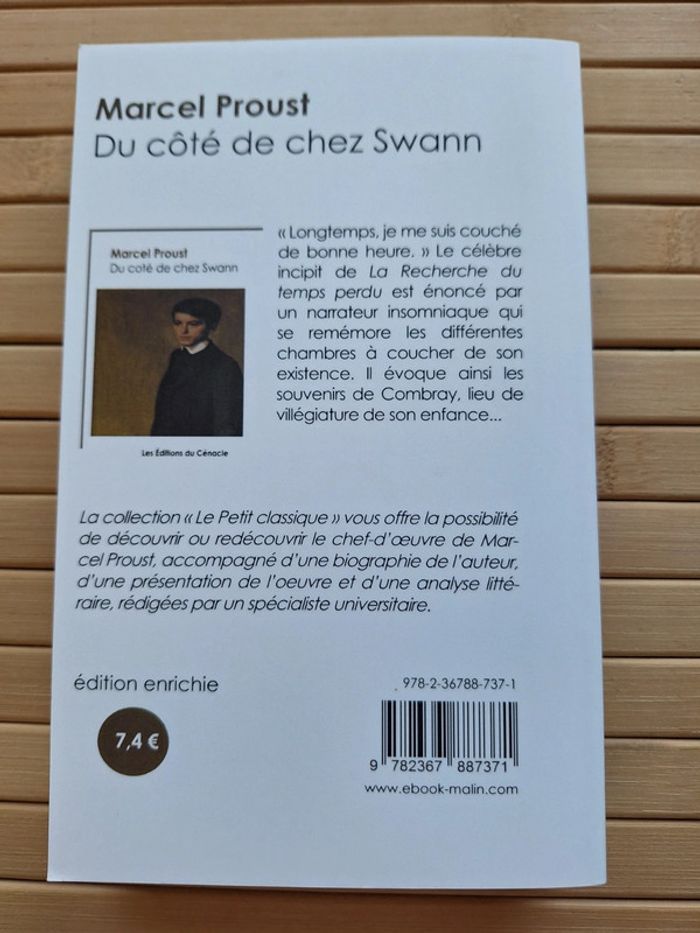 Livre Du côté de chez Swann - photo numéro 2