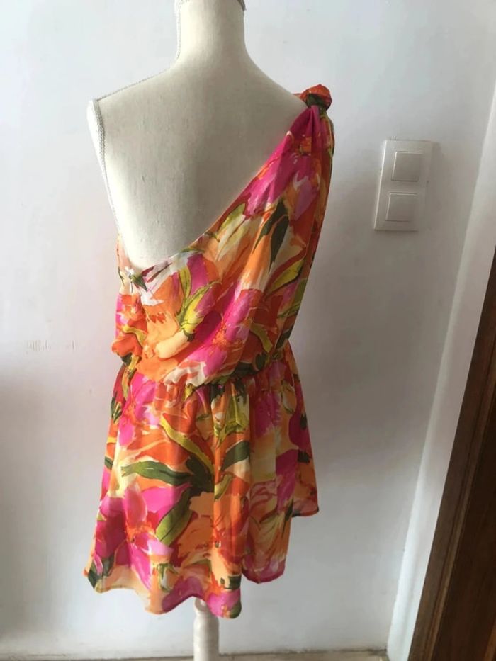 Sublime combi short rose  imprimé florale shein taille 40 très bon état rose - photo numéro 5