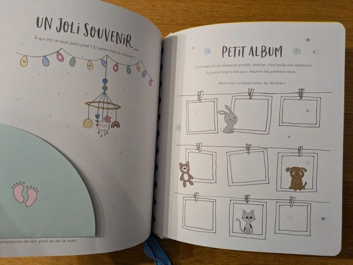 Jolie album de bébé neuf - photo numéro 3