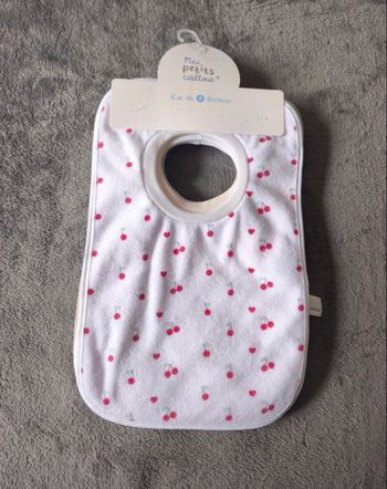 Lot de 7 bavoir mes petits cailloux