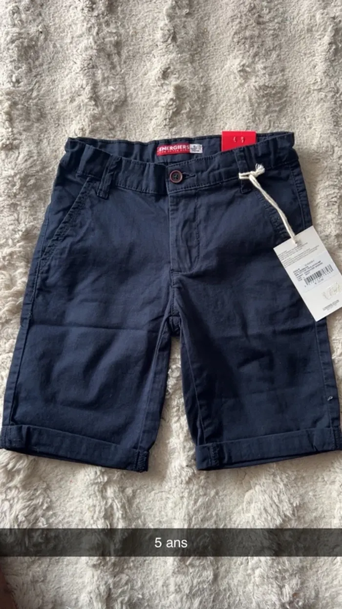 Bermuda garçon 5 ans