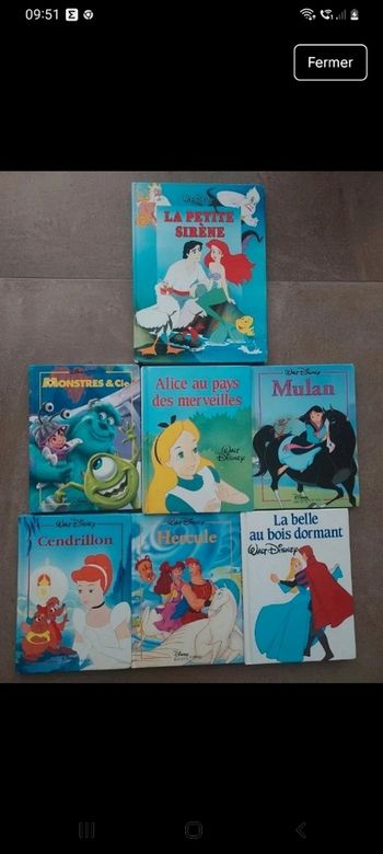 Livres disney