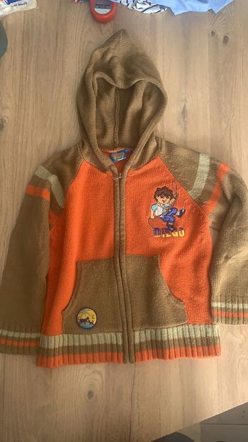 Veste à capuche Diego 6 ans