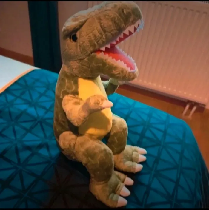 Grande peluche dinosaure Dino World - photo numéro 2