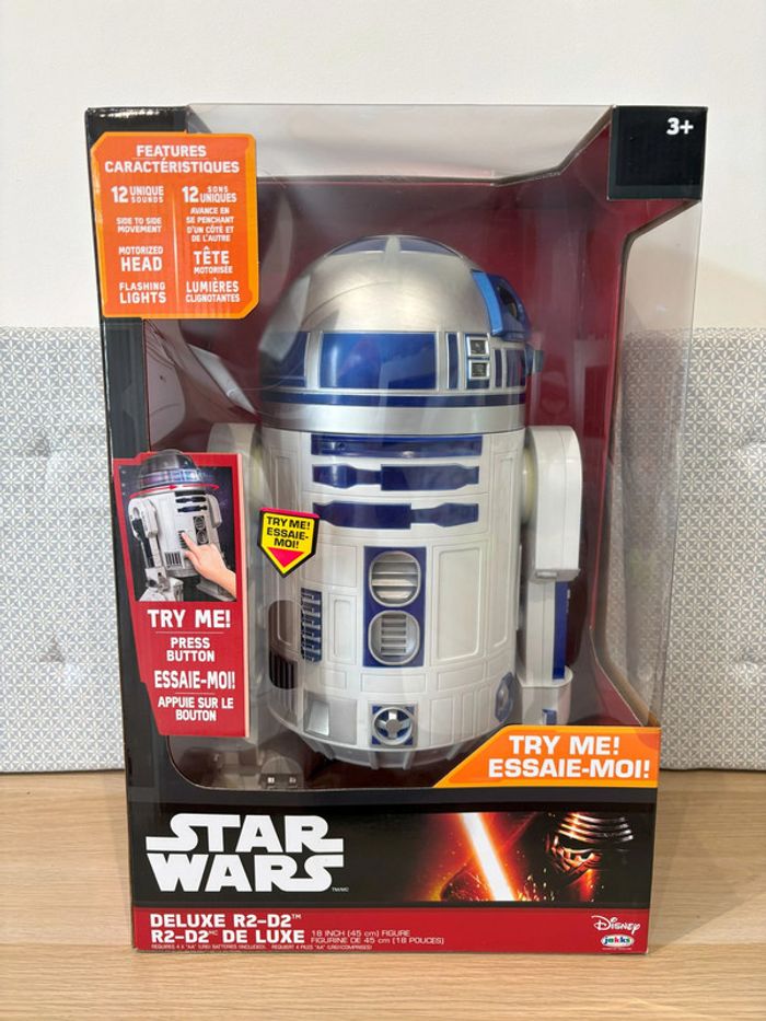 Figurine Electronique Articulée "Star Wars R2-D2 De Luxe" 50 cm