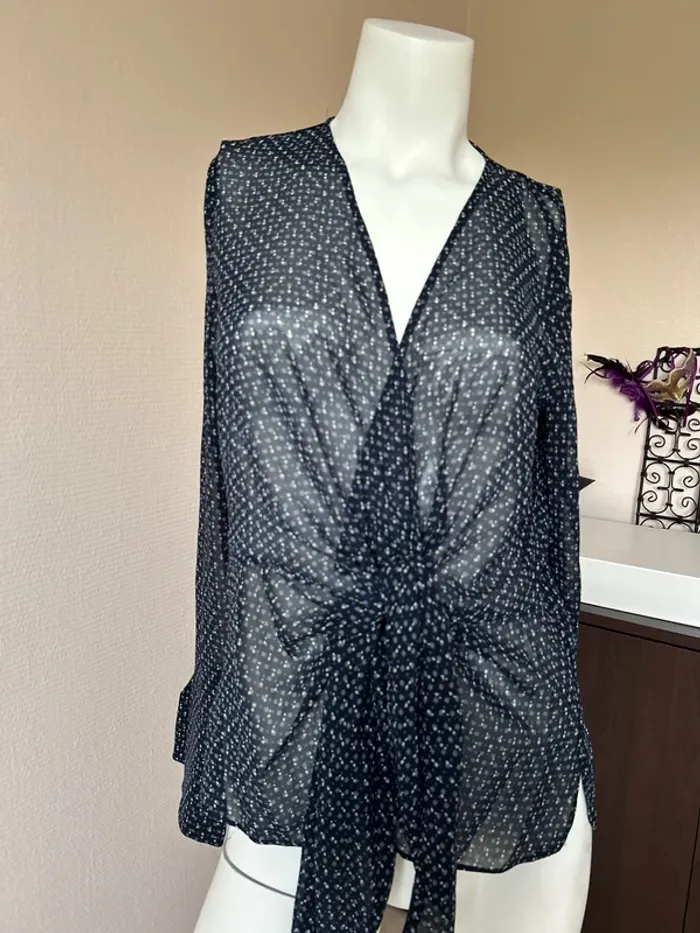 Chemisier manches longues mango