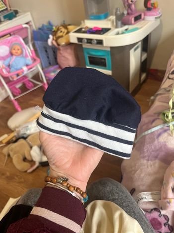 Béret marinière bébé fille