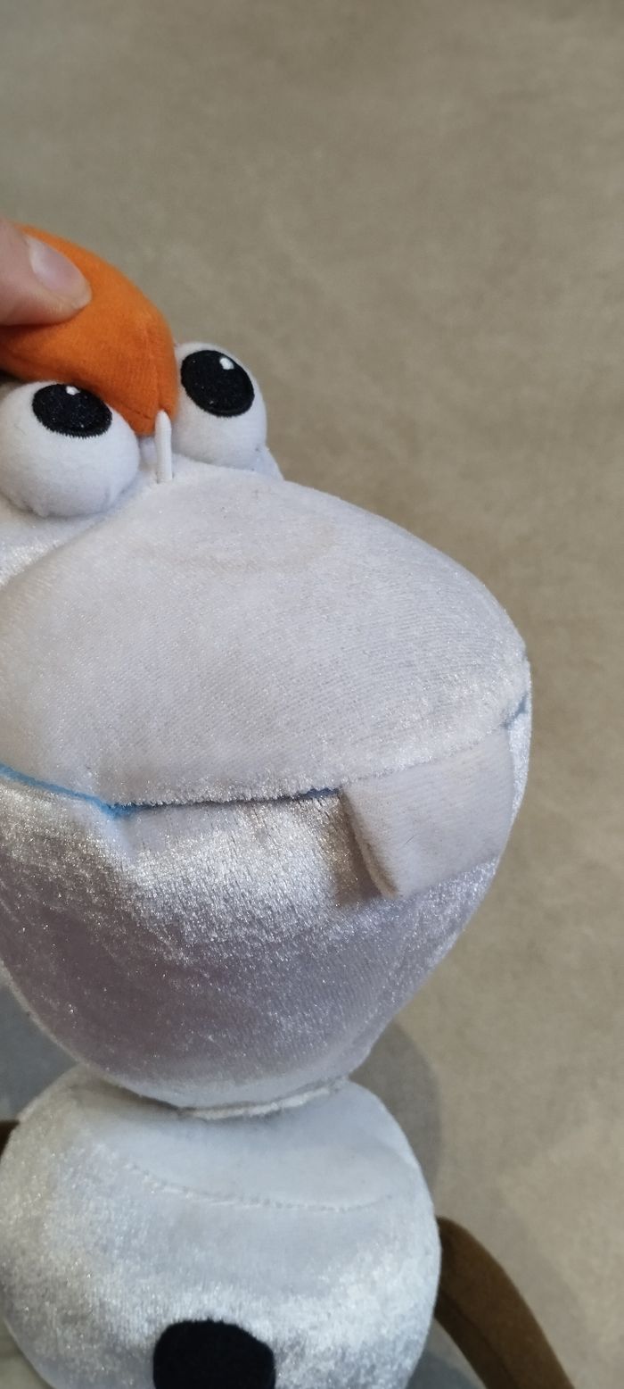 Peluche Olaf Disney reine des neiges - photo numéro 3
