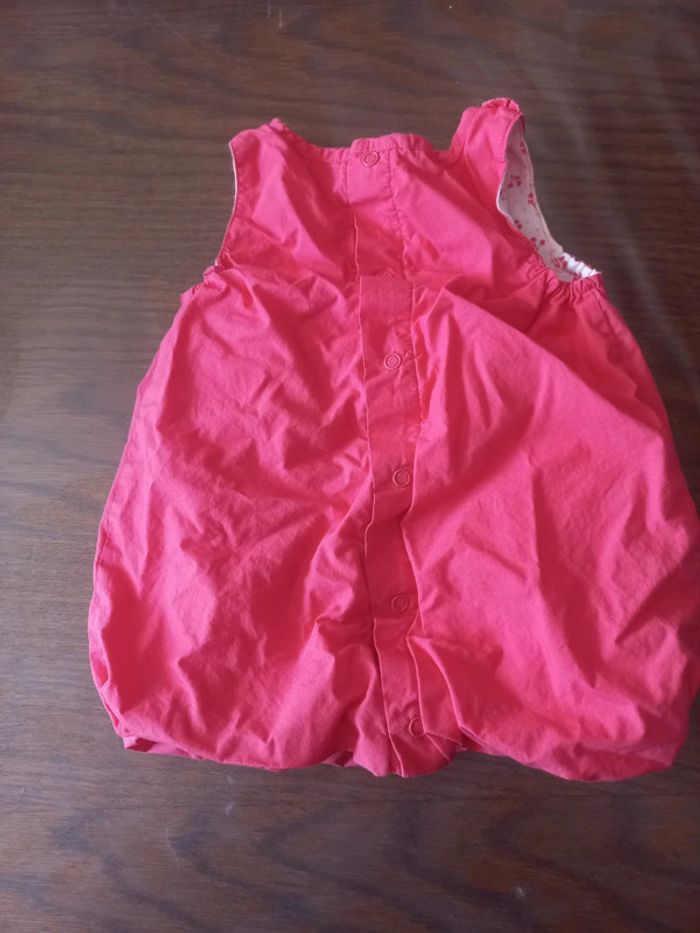 Jolie robe fushia "cerise" 6mois kimbaloo - photo numéro 2