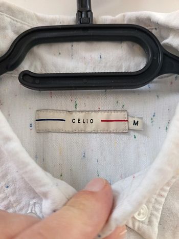 Chemise manche courte Célio taille M