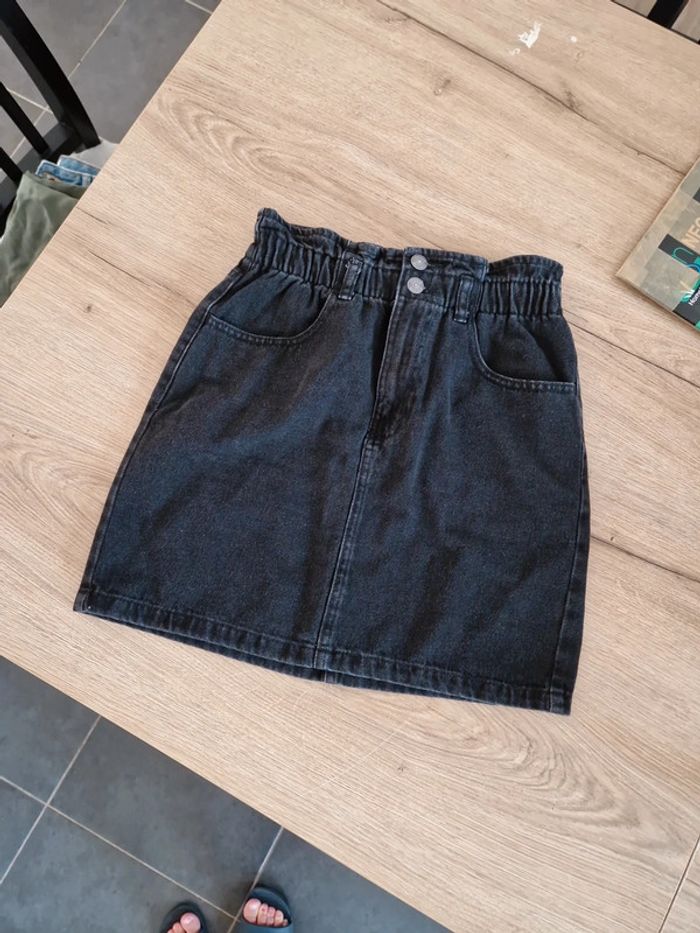Jupe en jean noir