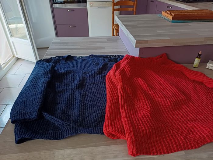 2 pulls manches longues femmes Taille M - photo numéro 2