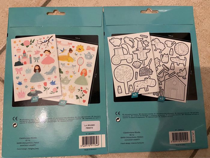 Stickers fille neufs - photo numéro 2