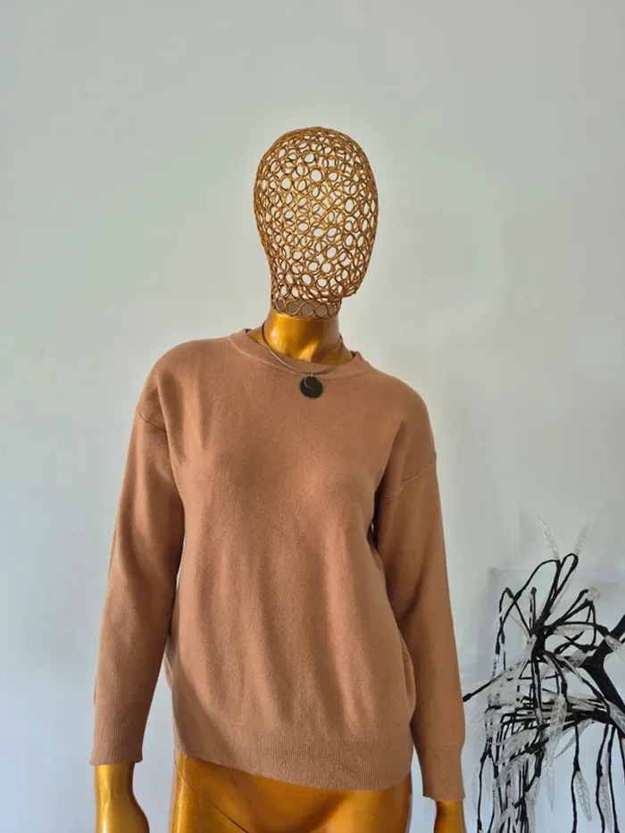 Pull camel Femme Taille Unique