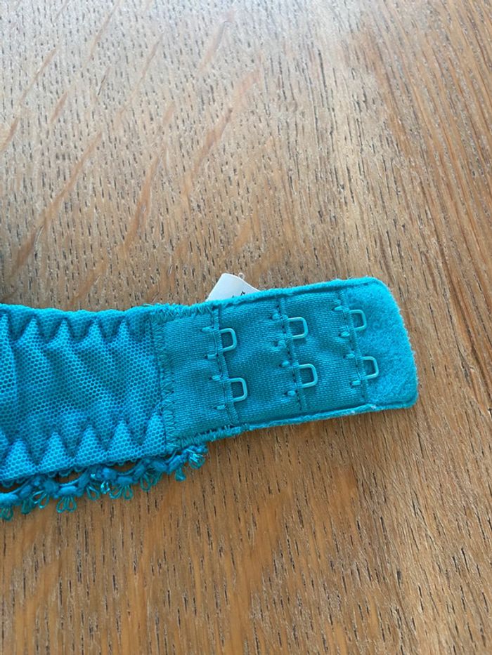 Soutien-gorge dentelle turquoise Antinea 90D - photo numéro 10