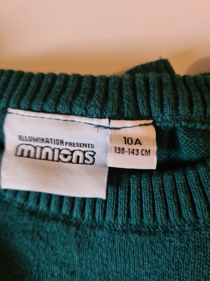Pull  garçon 10 ans minions - photo numéro 3