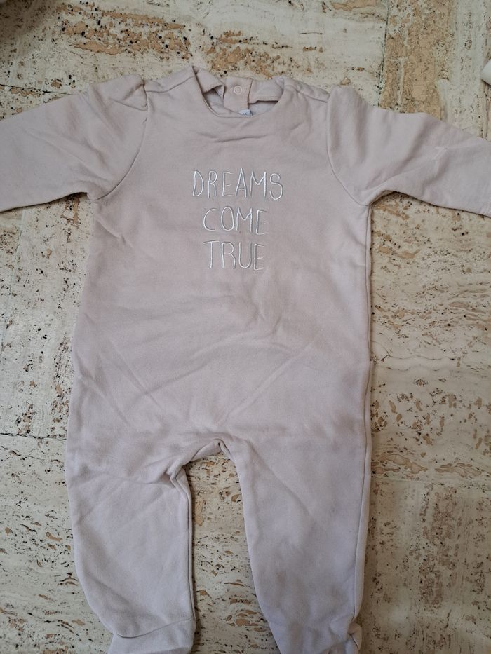 Lot de 6 pyjama chaud bébé fille 6 mois