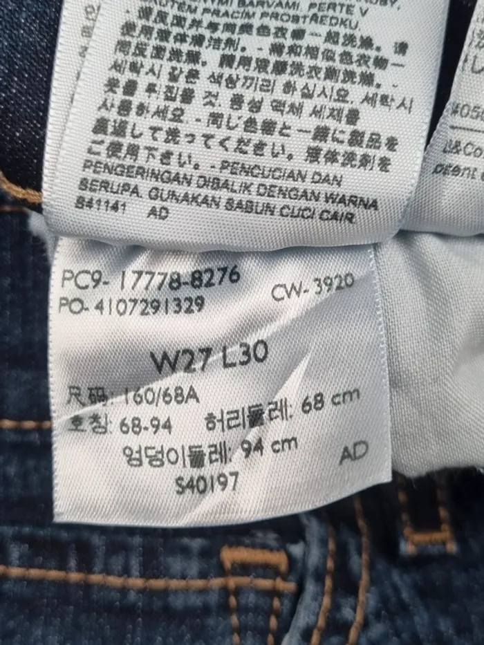 Jean Levi’s bleu – Taille 34 FR Femme (mesures en photos) - photo numéro 12