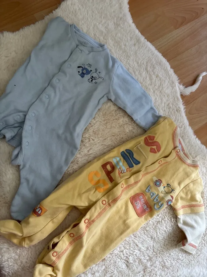 lot de 2 pyjamas léger