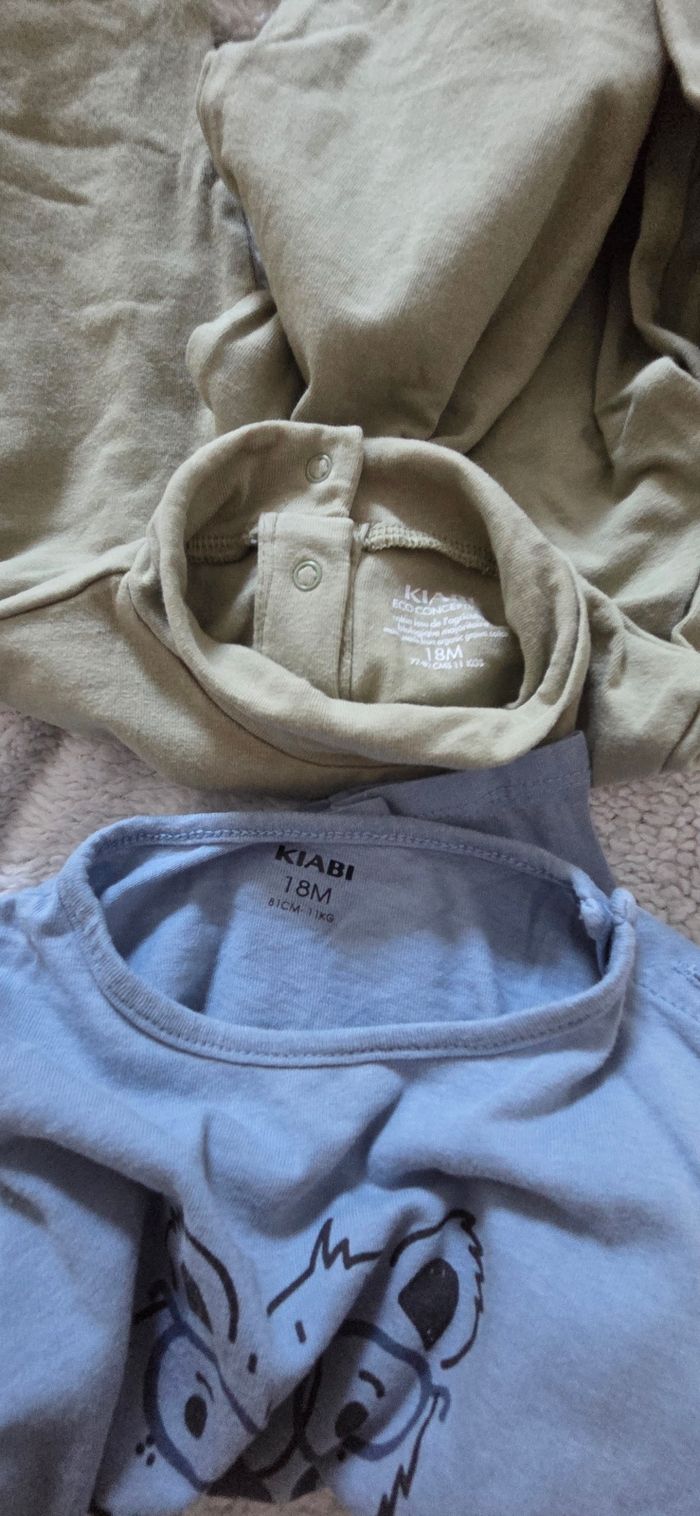 Lot 2 tee-shirts 18 mois kiabi - photo numéro 3