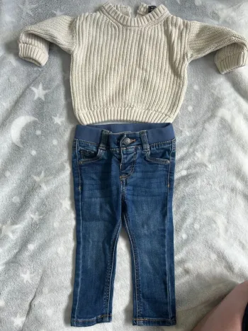 Ensemble jeans et pull