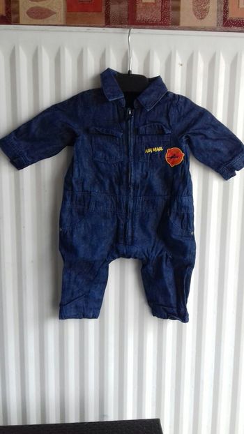 Combinaison Orchestra en jean garçon neuve 1 mois