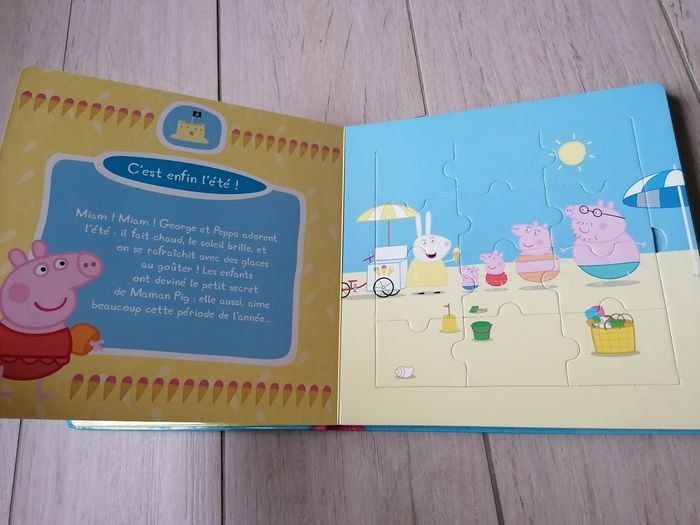 Lot de 2 livres puzzles Peppa pig - photo numéro 4