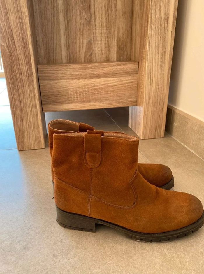 Bottines daim - photo numéro 2