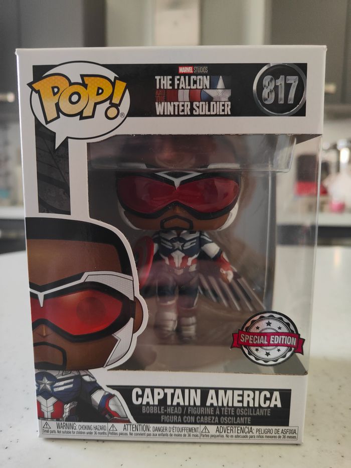 Funko Pop Marvel Captain America (Falcon & Winter Soldier) 817