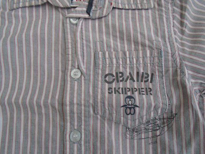 Adorable chemise garçon 6 mois (67 cm) Obaïbi - photo numéro 2
