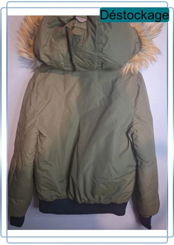 Blouson bershka femme -kaki - taille XS - photo numéro 16